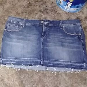 Jean skirt